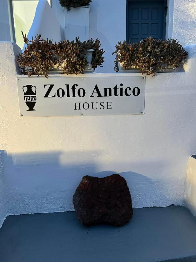 Zolfo Antico Beach Apartment Perissa Bagian luar foto