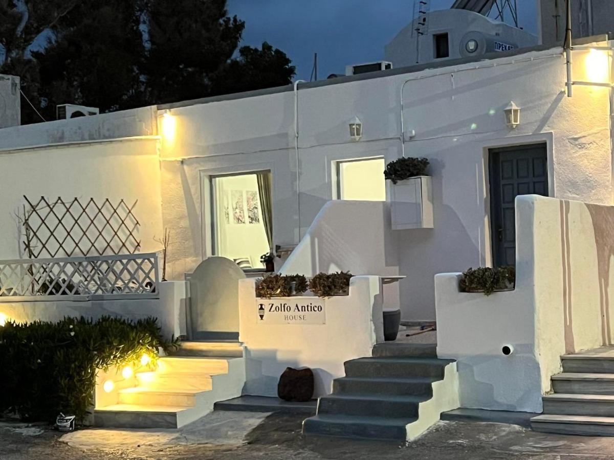 Zolfo Antico Beach Apartment Perissa Bagian luar foto